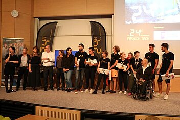 [Translate to Euskara:] remise des prix - challenge 24h